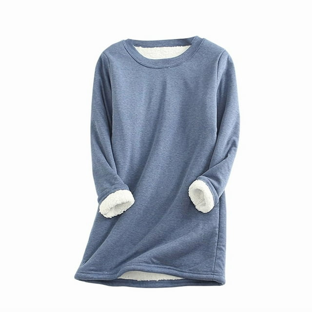 Unisex Velour Sweatshirt For Men And Women Long Sleeve Round Neck Sport Top