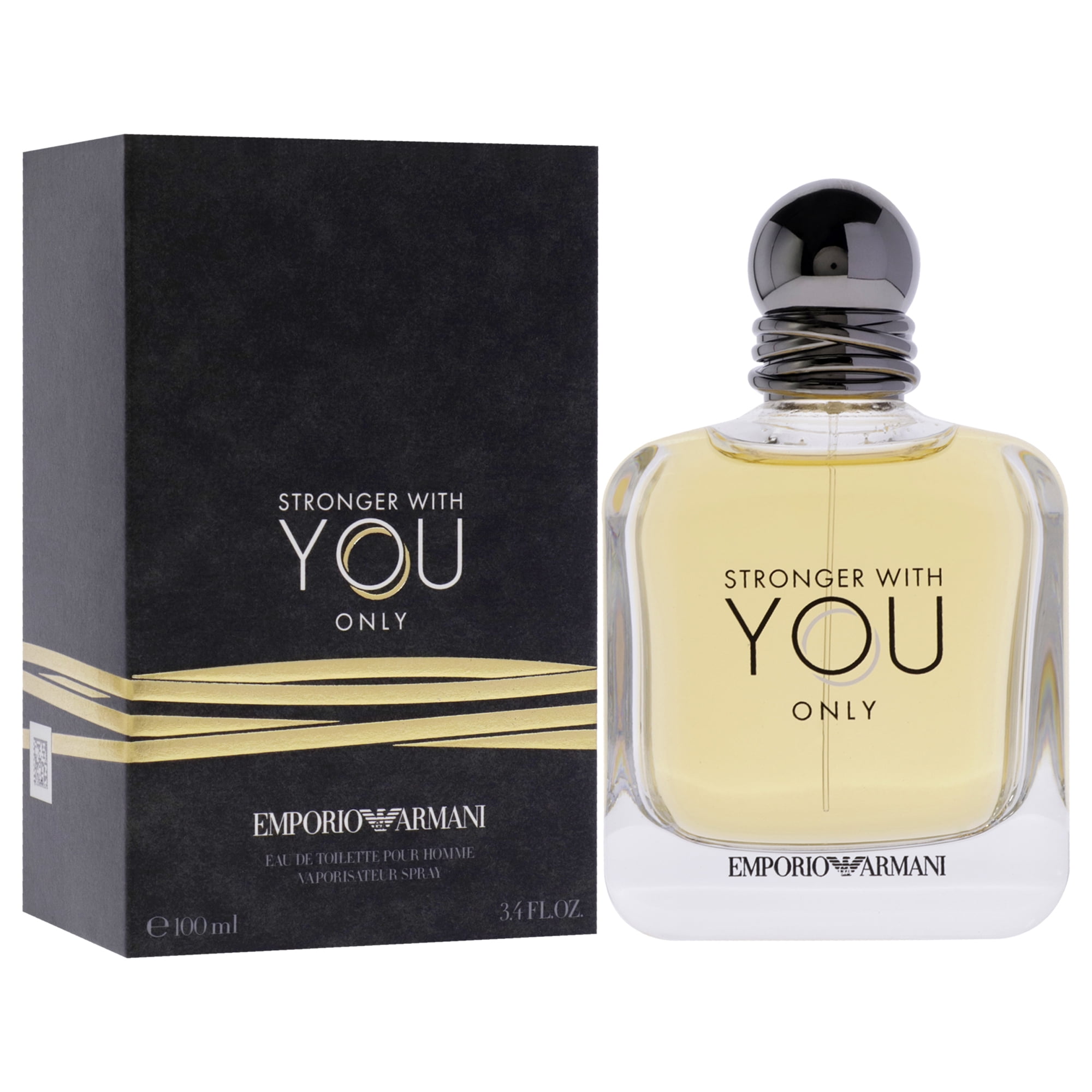 Stronger With You Only Eau De Toilette Spray By Giorgio Armani - 3.4 oz Stronger With You Only Eau De Toilette Spray By Giorgio Armani - 3.4 oz