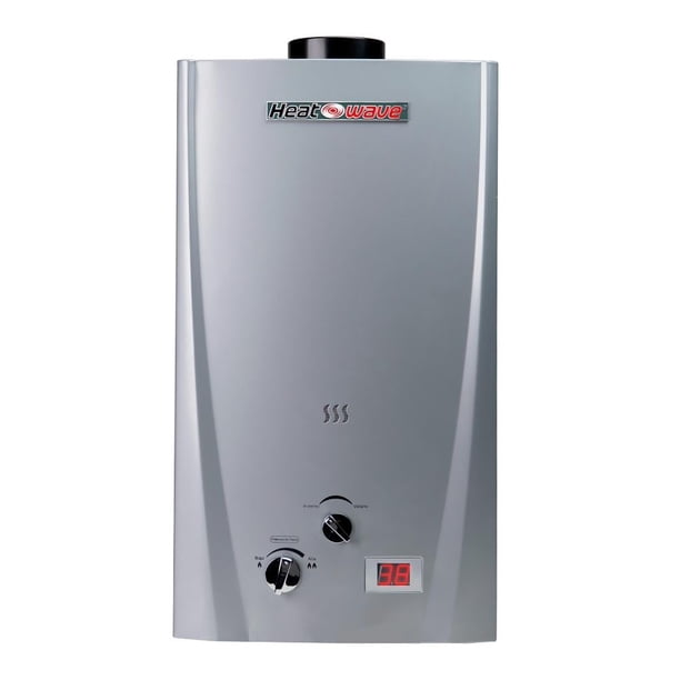 Boiler de paso instantáneo Turbo Heatwave con bomba interna 10 Lts por minuto Gas LP HW-GI10PBG