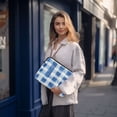 thumbnail image 6 of FORMRS 13-13.3 inch Laptop Sleeve Case Soft Carrying Quilted Computer Bag Cover, Blue Plain, 6 of 7