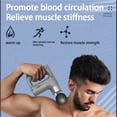 thumbnail image 3 of Portable Deep Tissue Fascia Massager  Professional Four Head Sports Relax Stress Relief Mini Massage Gun Muscle Massage Gun, 3 of 4
