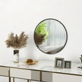 thumbnail image 2 of HOMCOM 24" Bathroom Mirror for Wall, Round Mirror for Living Room Bedroom, 2 of 10