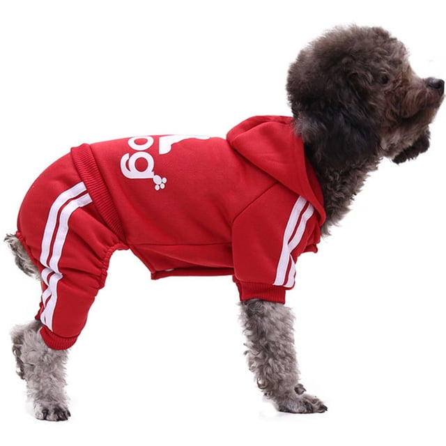 Una Variedad Ropa para Sudaderas Patas Ropa para Con Botones Artículos para Ropa para Gatos Nuevos Estilos Otoño E Invierno (Rojo XS)