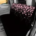 thumbnail image 5 of Uourmeti Cherry Blossoms Car Seat Covers Full Set Automotive Vehicle Cushion, Comfortable Driving Compatible with Sedans Truck, 5 of 8
