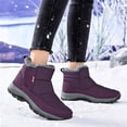 thumbnail image 5 of YOURDIARY Women's Snow Boots with Warm Fuzzy Faux Fur, Slip-ons for Women Winter Booties Shoes, 5 of 8