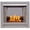 Copper Fire Glass, variant on Duluth Forge Vent less Stainless Outdoor Gas Fireplace Insert With Reflective Crystal Glass Media 24,000 BTU, Manual Control Model# DF450SS-G