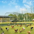 thumbnail image 2 of MAGIC UNION Large Metal Chicken Coop Backyard Hen House Outdoor Duck Cage with Waterproof Cover, 2 of 7