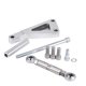thumbnail image 3 of Kit de soporte de alternador de aluminio pulido, soporte de bomba de agua LWP para Chevy SBC 350, 3 of 11
