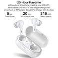 thumbnail image 4 of TOZO A2 Mini Wireless Earbuds Bluetooth 5.3 in Ear Light-Weight Headphones Built-in Microphone, IPX5 Waterproof, Immersive Premium Sound Long Distance Connection Headset with Charging Case, White, 4 of 5