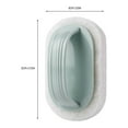 thumbnail image 3 of Solid Color Striped Handle Cleaning Brush Sponge Wipe Tile Kitchen Cleaning Sponge Wipe Decontamination Scouring Brush, 3 of 4