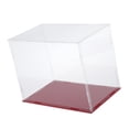 thumbnail image 1 of Vitrina de Acrílico Transparente Sunnimix para Bloques de Construcción Juguetes Modelo de Coche Muñeca Rojo, 1 of 8