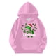 thumbnail image 3 of Sudadera con capucha para niñas y niños, sudadera de manga larga con cuello redondo y estampado de moda, jersey con bolsillo, sudadera de poliéster para niñas, 3 of 8