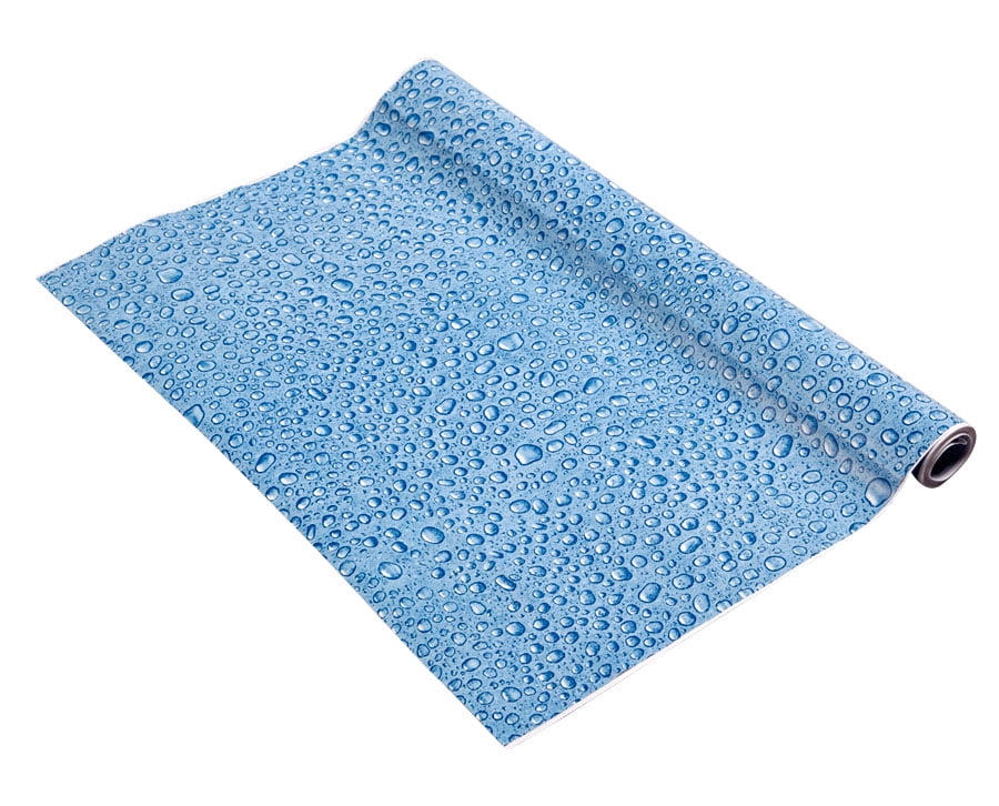 0350012 Shelf Liner, Adhesive, Frosted Glass, 18In. x 9Ft