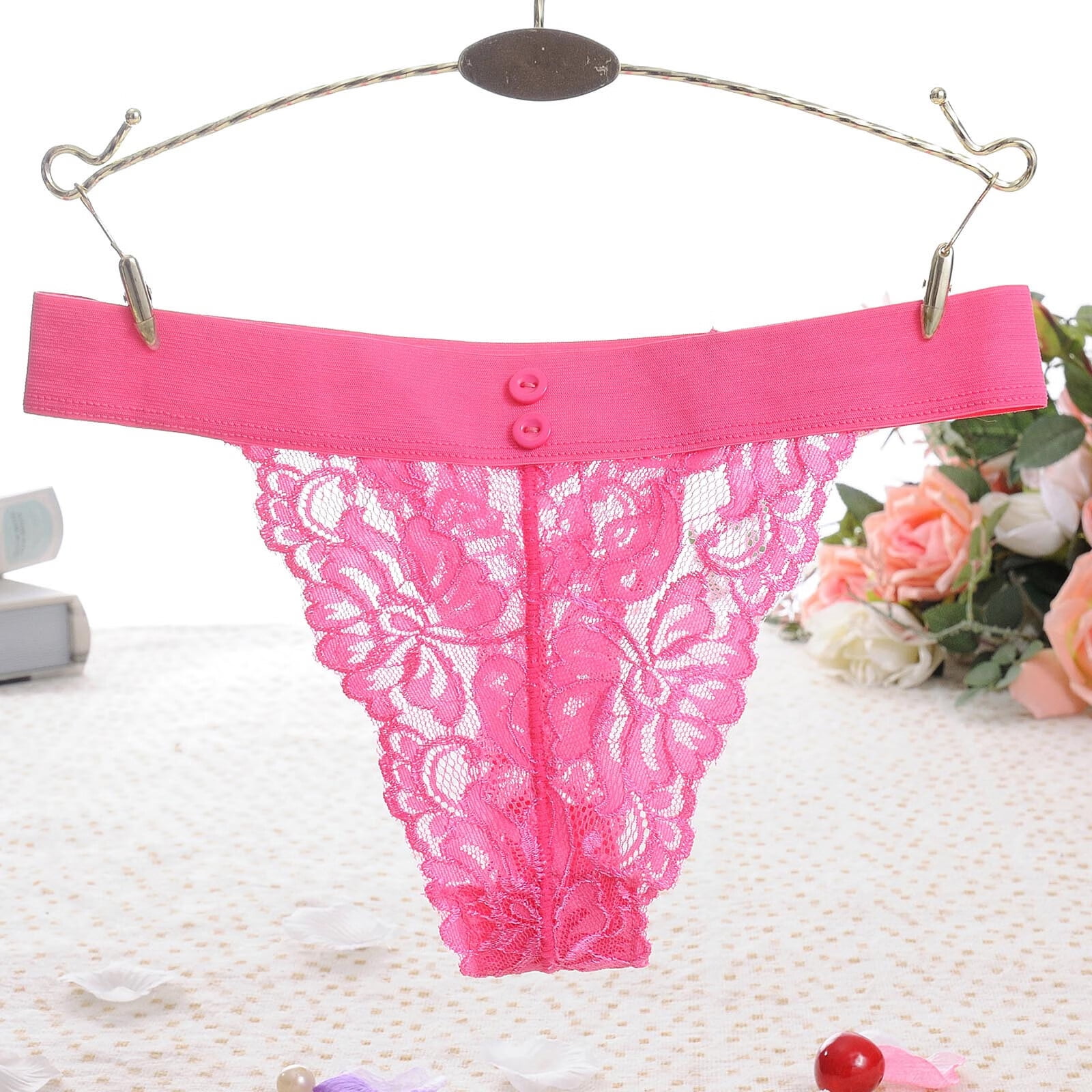 Panties for Women Women Sexy Lace Briefs Hollow Out Panties