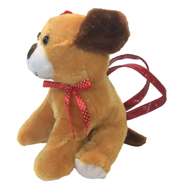 Linzy Toys Kids Puppy Plush Handbag Purse