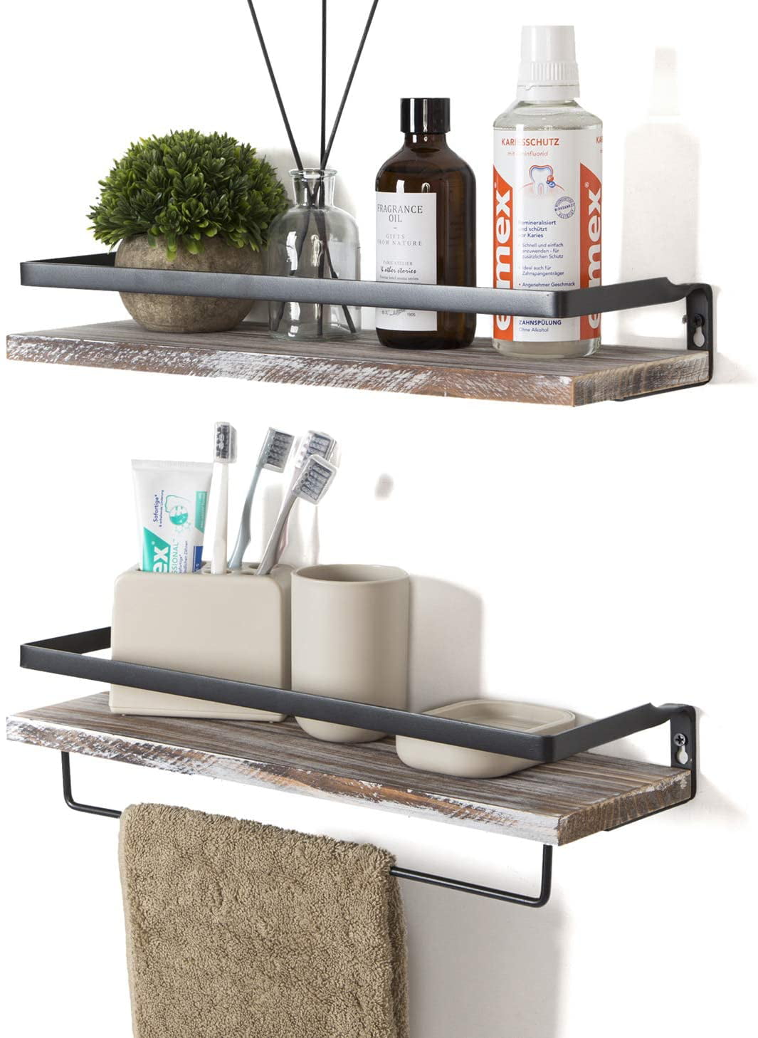 DecorX Floating Shelves Wall Mounted Storage Shelves for ...
