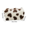thumbnail image 3 of SLYNSHome Pencil Case Cute Zipper Pouchs Bulk for Classroom Pencil Bags Pencil Holder Stationery Bag Pencil Boxes for Office Bookstore Bookshop Home (Brown), 3 of 8