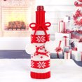 thumbnail image 3 of Bolsa de regalo de Año Nuevo adornos de árbol de Navidad Likrtyny medias de Navidad de punto decoración del hogar bolsa de dulces para niños muñeco de nieve ciervo b, 3 of 9