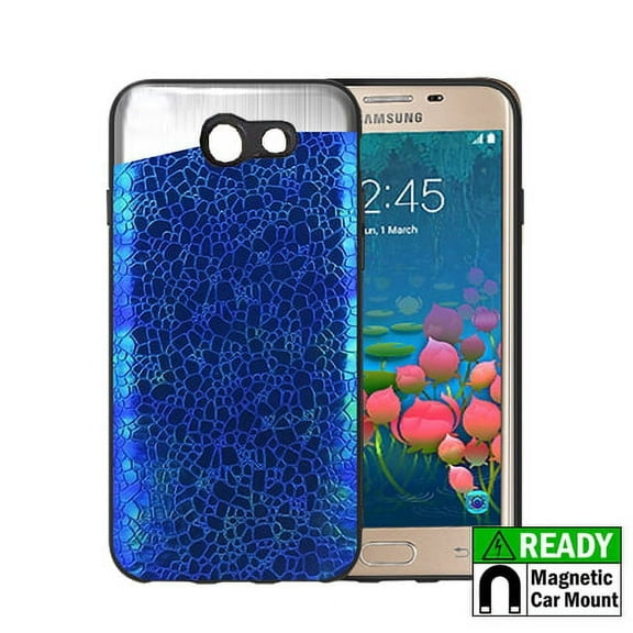 GSA Blade Candy Case For Samsung Galaxy J7 (2016/2017)/J727 Neon Blue