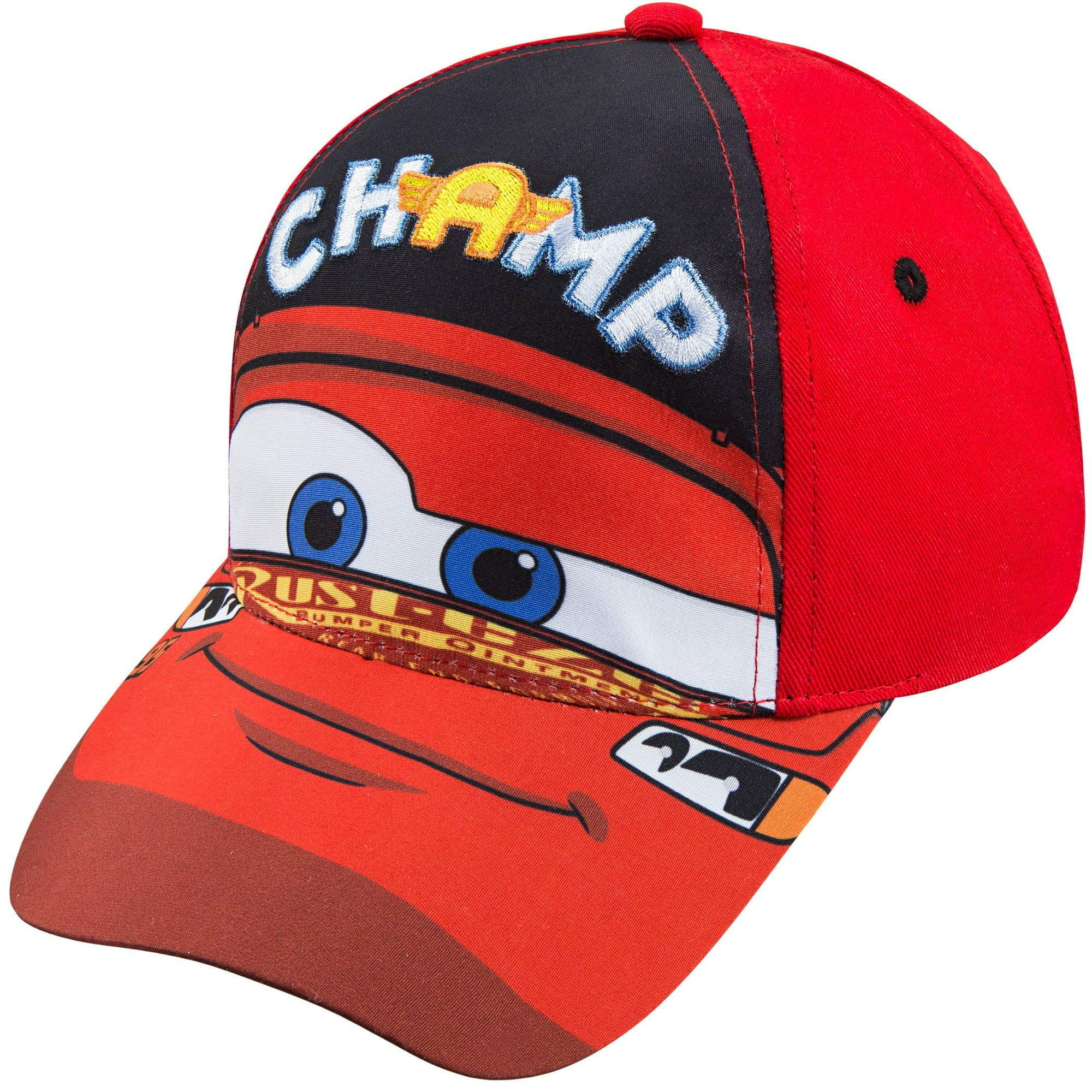 Disney Boys Lightning McQueen Cars Baseball Cap Age 4 7