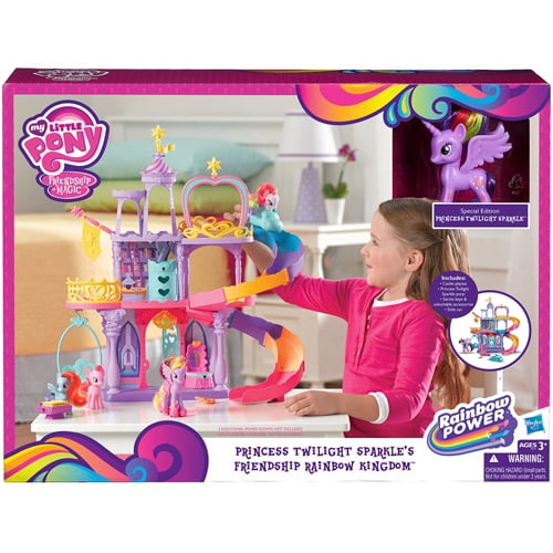 my little pony friendship rainbow kingdom playset
