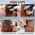 thumbnail image 3 of Protectora Aislante para Raíces de Árboles, Bolsa de Protección Heladas y Congelación para Raíces de Palmeras en Invierno, Color Marrón., 3 of 5