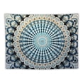 thumbnail image 5 of PRATYUS  Blue Mandala Tapestry, Indian Bohemian Psychedelic Tapestry, Wall Hanging for Bedroom, Hippie Ombre Mandala Bohemian Indian Tapestries Bedspread, Boho Home Décor 40x30inch, 5 of 6
