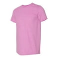 thumbnail image 2 of Gildan T-Shirt Softstyle pour Hommes, m, Orchidée Radiant Chiné, 2 of 3