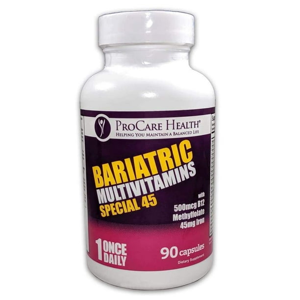 ProCare Health "1 per Day!" Bariatric Multivitamin Capsule Special 45