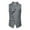 Gray, variant on Mens Tank Top,Tanks for Men,Men's Blazer-Neck Placket Printing Breasted Slim Waistcoat-Neck Tank Top,Tank Tops Men