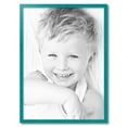 thumbnail image 2 of ArtToFrames 24" x 33" Aqua Picture Frame, 24x33 inch Green Wood Poster Frame (WOM-4428), 2 of 8