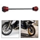 thumbnail image 1 of Casquillos deslizantes Protector de choque de horquilla de eje delantero de motocicleta Bola de caída adecuada para KAWASAKI VN650 15-21 rojo Macarena Protector de rueda de horquilla, 1 of 8