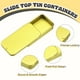 thumbnail image 3 of 20Pack Contenedores de Lata con Tapa Deslizante, 2"x1"x0.4" Mini Latas Metálicas Vacías con Tapas Deslizantes, Dorado, 3 of 7