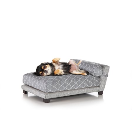 Club Nine Pets Bada Orthopedic Dog Bed  Medium  Grey.