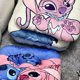 thumbnail image 5 of Cómodo cojín de asiento de Lilo & Stitch, cojín para asiento de Ángel de punto de dibujos animados, cojín trasero, decoración del hogar para niña suave y gruesa, 5 of 5