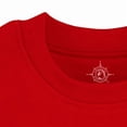 thumbnail image 3 of Creative Knitwear Infant and Toddler Short Sleeve T-Shirt with NASA Applique, Red, Sizes 12M–4T, 3 of 5