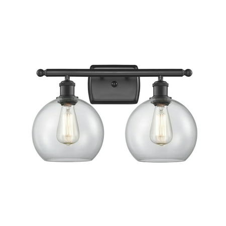 

Innovations Lighting 516-2W-11-18 Athens Vanity Athens 2 Light 18 Wide Vanity Light -