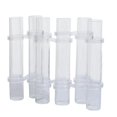 thumbnail image 5 of Los diseños interesantes incluyen jarrones de vidrio transparente para tubos de ensayo, flores para el hogar, plantas hidropónicas y decoraciones florales., 5 of 5