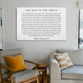 thumbnail image 6 of The Man In The Arena Theodore Roosevelt Quote Graduation Gift Modern Artwork 3 Print Photo Art Painting Canvas Poster Home Decorative Bedroom Modern Decor Posters Gifts 16x24inch(40x60cm), 6 of 6