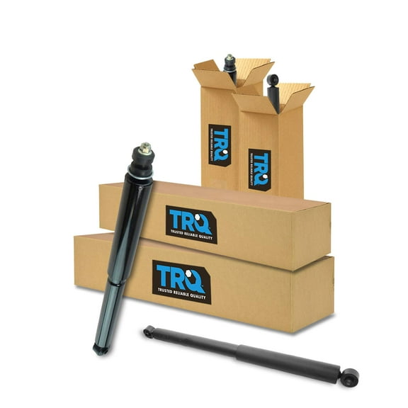 TRQ Front Rear Shock Absorber LH RH Side Kit Set 4pc for Ram 2500 3500 Pickup SBA60462