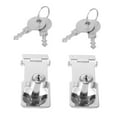 thumbnail image 5 of COMPUKAS Stainless Steel Cabinet Door Locks, Finish, 2 Sets for and Office Storage, 5 of 8