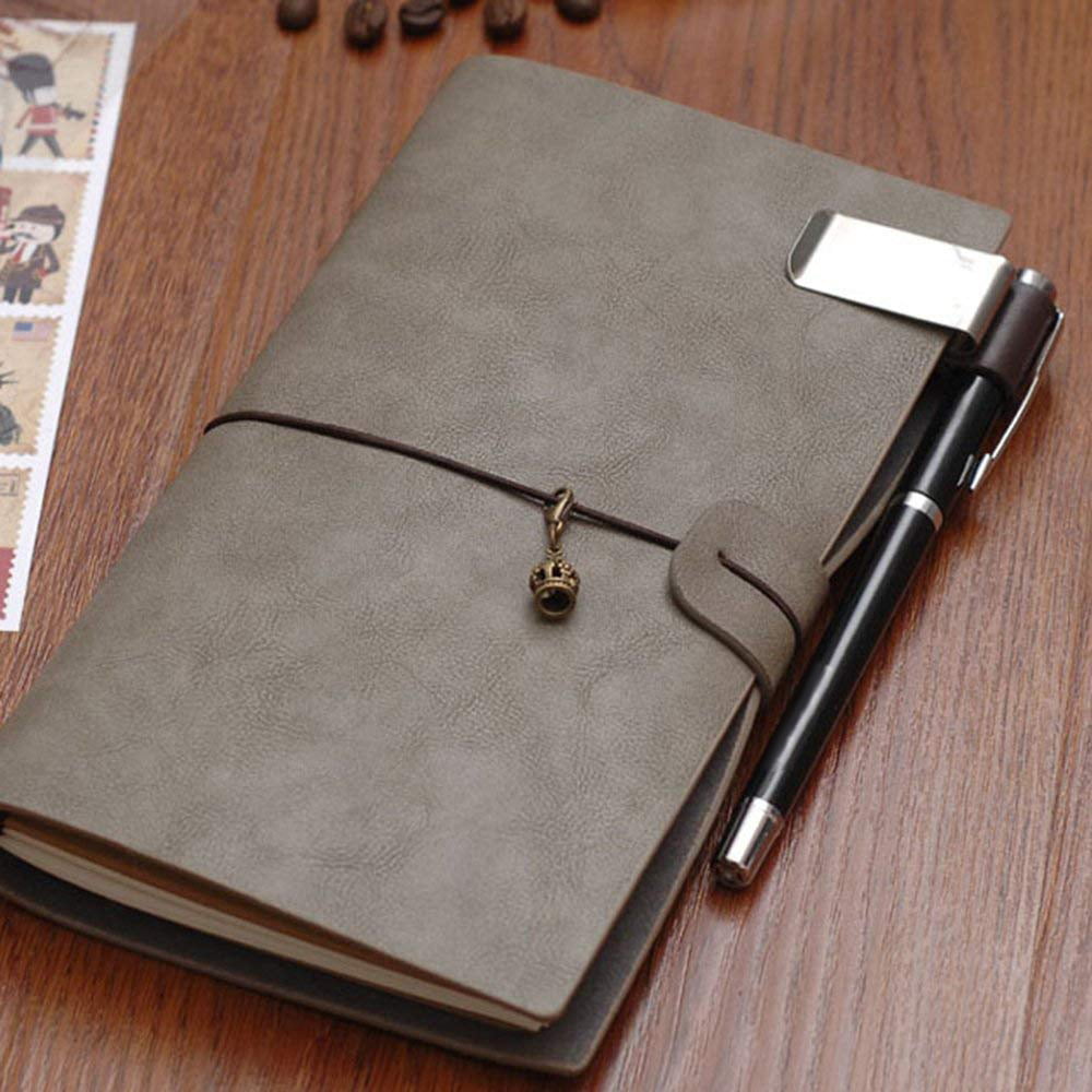 Pen Loop Traveler Notebook Leather Pen Holder with Stainless Steel Clip 4 P R2I1 