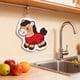 thumbnail image 2 of Baño Decorativo Toallas de Mano Año Del Caballo Lindo Patrón 23x20.5cm, Poliéster Rojo, Peluche Absorbente, Colgando para la Cocina Del Baño, 2 of 6