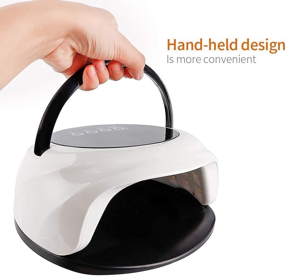 Nail Lamp,UV LED Nail Lamp, 98 W Nail Dryer for Gel Polish, Quick Dry Gel Nail Light with Timers, Automatic Sensor