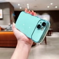 thumbnail image 2 of SaniMore for iPhone 13 Case, Electroplated Wave Bumper Design Camera Large Window (with Lens Film) Full Protection Stylish Slim Lightweight Anti-drop iPhone 13 for Girls Women, Green, 2 of 10