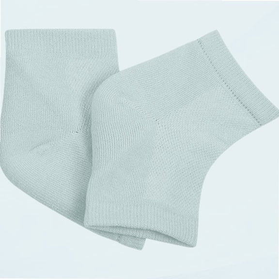 Womans Socks Aloe Socks 3pcs Vented Moisturizing Socks Dry Cracked Heels, Toeless Socks Heel Socks Moisturizing Soft Ventilate Socks for Women, Light Green Womans Socks Aloe Socks