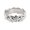 Silver, variant on Flower Shape Around Rings Women Fashion Trend Full Flower Ring Ladies Jewelry Diamond Rings For Women Size 5 11