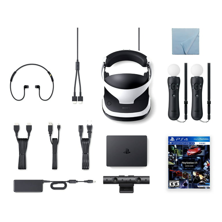 Newest PlayStation VR Iron Man PSVR PS4 Headset + Camera + Controllers  Bundle