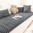 thumbnail image 4 of Ivalue Thick Sofa Cover Soft Washable Non-Slip Couch Cover for Pet Sofa Slipcover Furniture Protector for Living Room Pet Couch (Dark Gray), 4 of 8