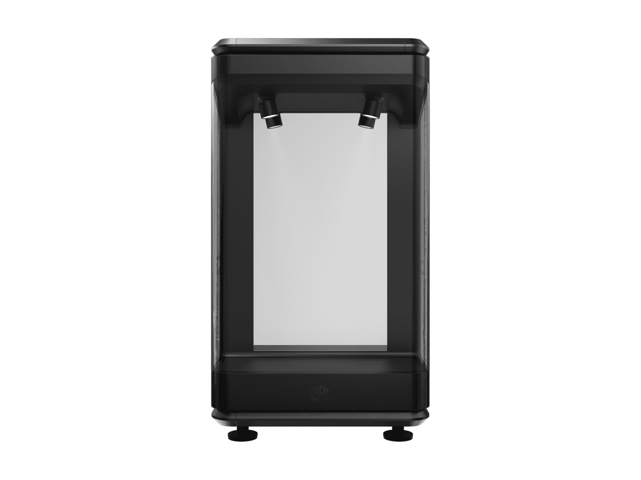 Cooler Master MasterFrame 360 STAGE Mirror Open-Frame ATX PC Case, Front Mirrored Display Platform, 430mm GPU Max, 360mm Radiator Support, PCIe 5.0, support up to 12×120mm Fans, USB4 Type-C